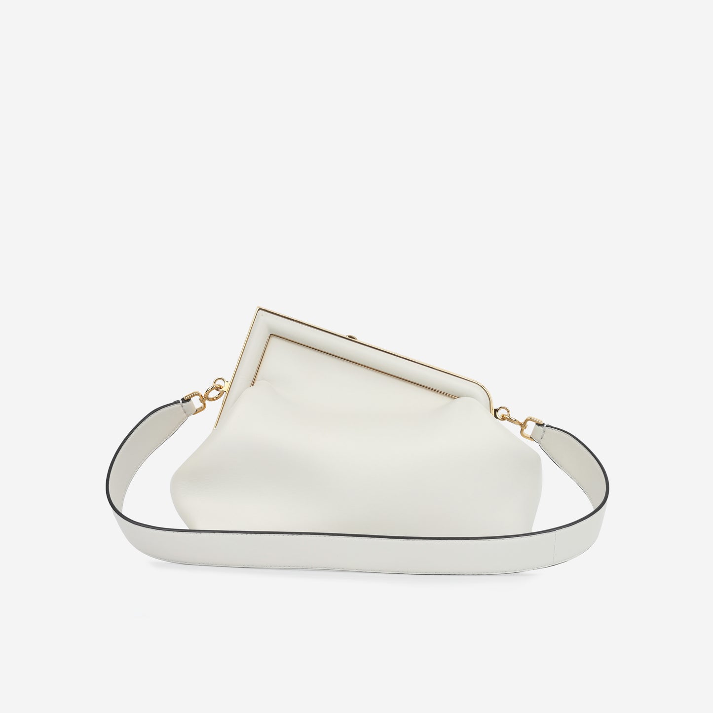 Medium First Clutch - White