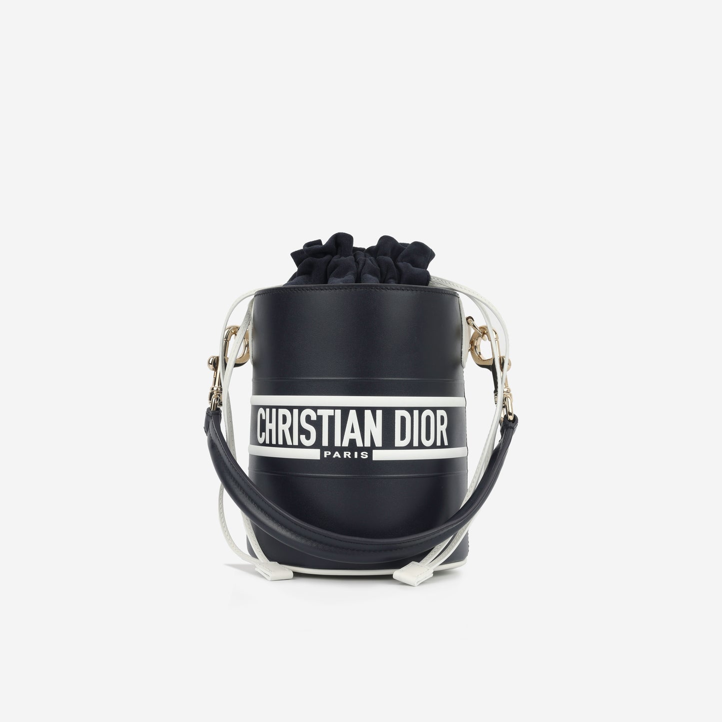 Small Diorvibe Bucket Bag - Navy/White