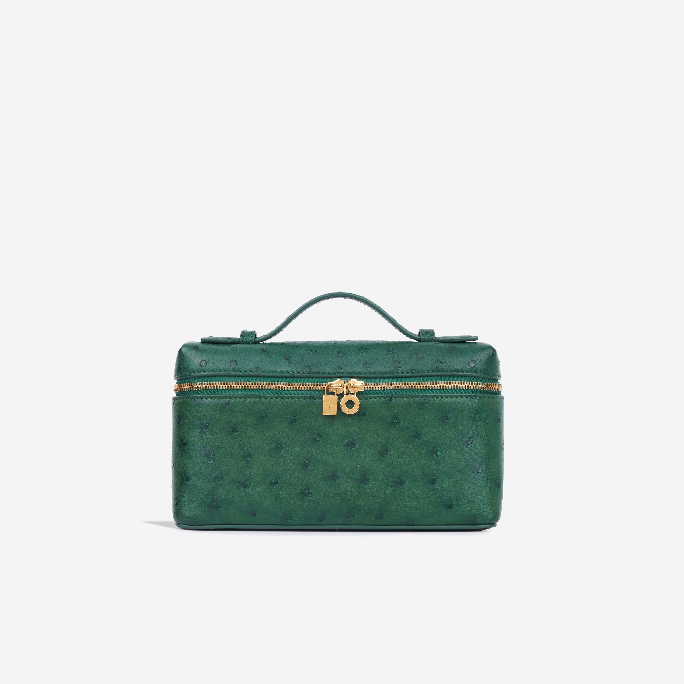 Loro Piana - Extra Pocket L19 - Forest Green Ostrich GHW