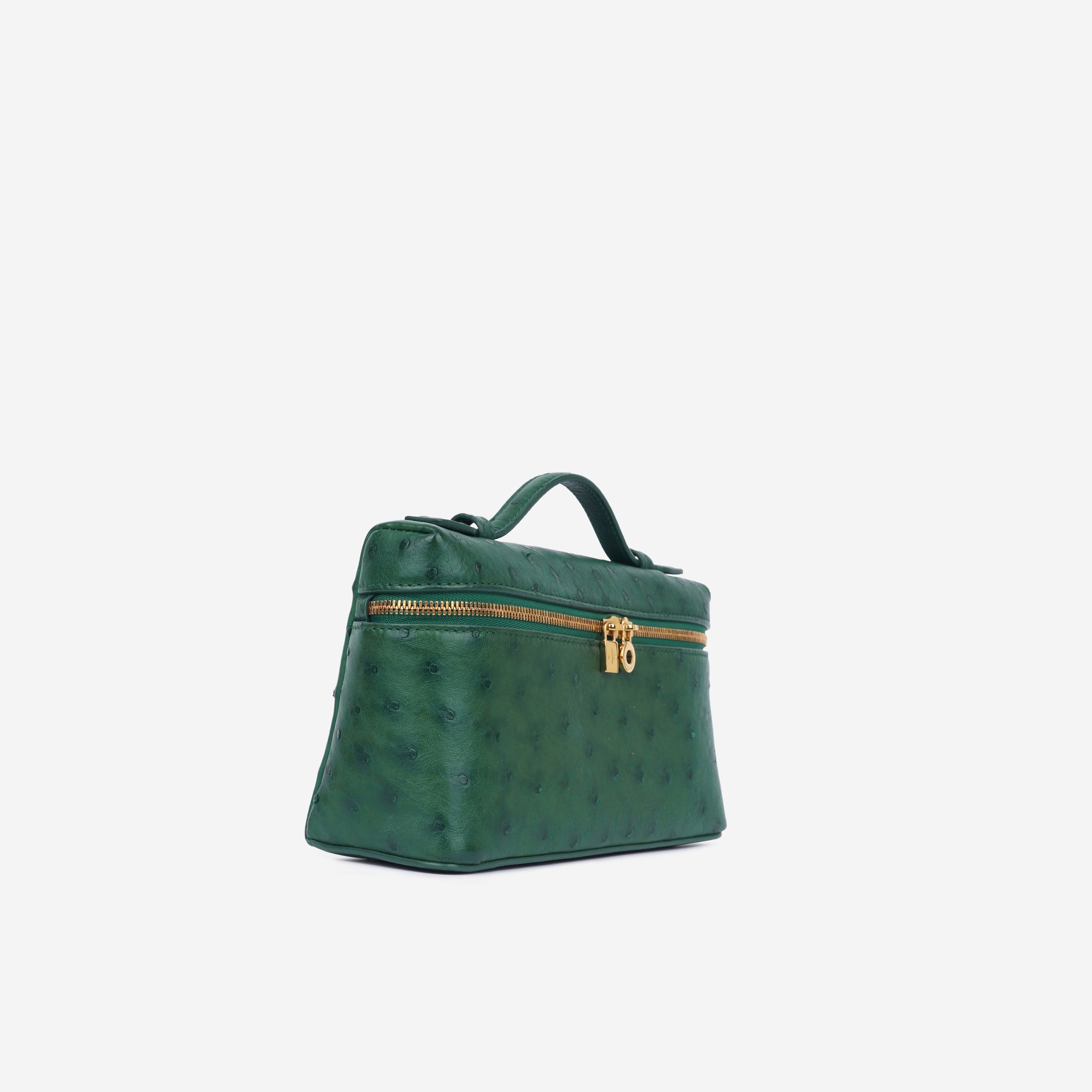 Loro Piana - Extra Pocket L19 - Forest Green Ostrich GHW