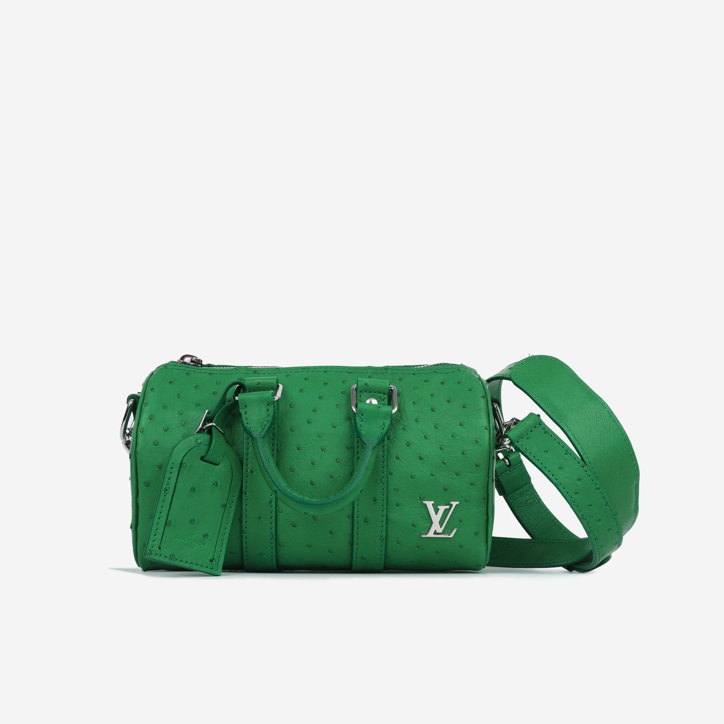 Keepall 25 - Vert Ostrich