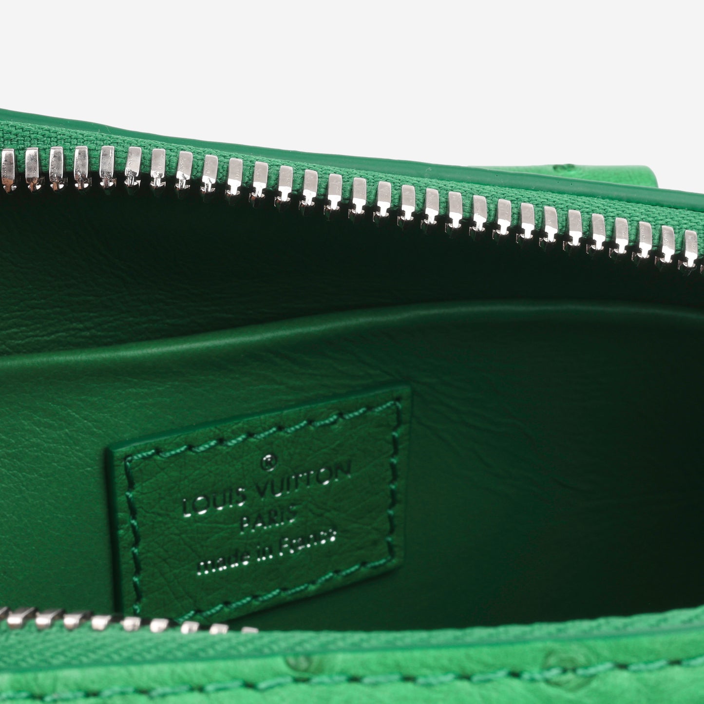 Keepall 25 - Vert Ostrich