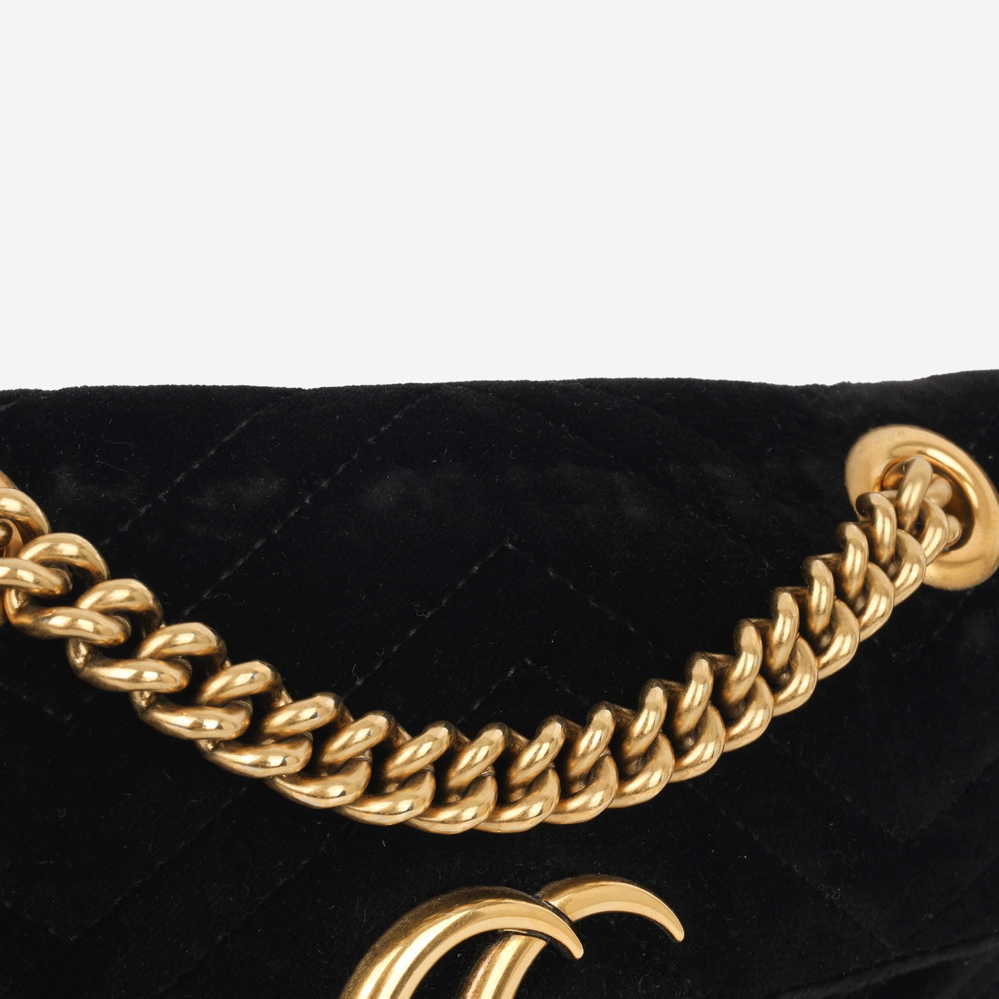 Mini Marmont - Black Velvet