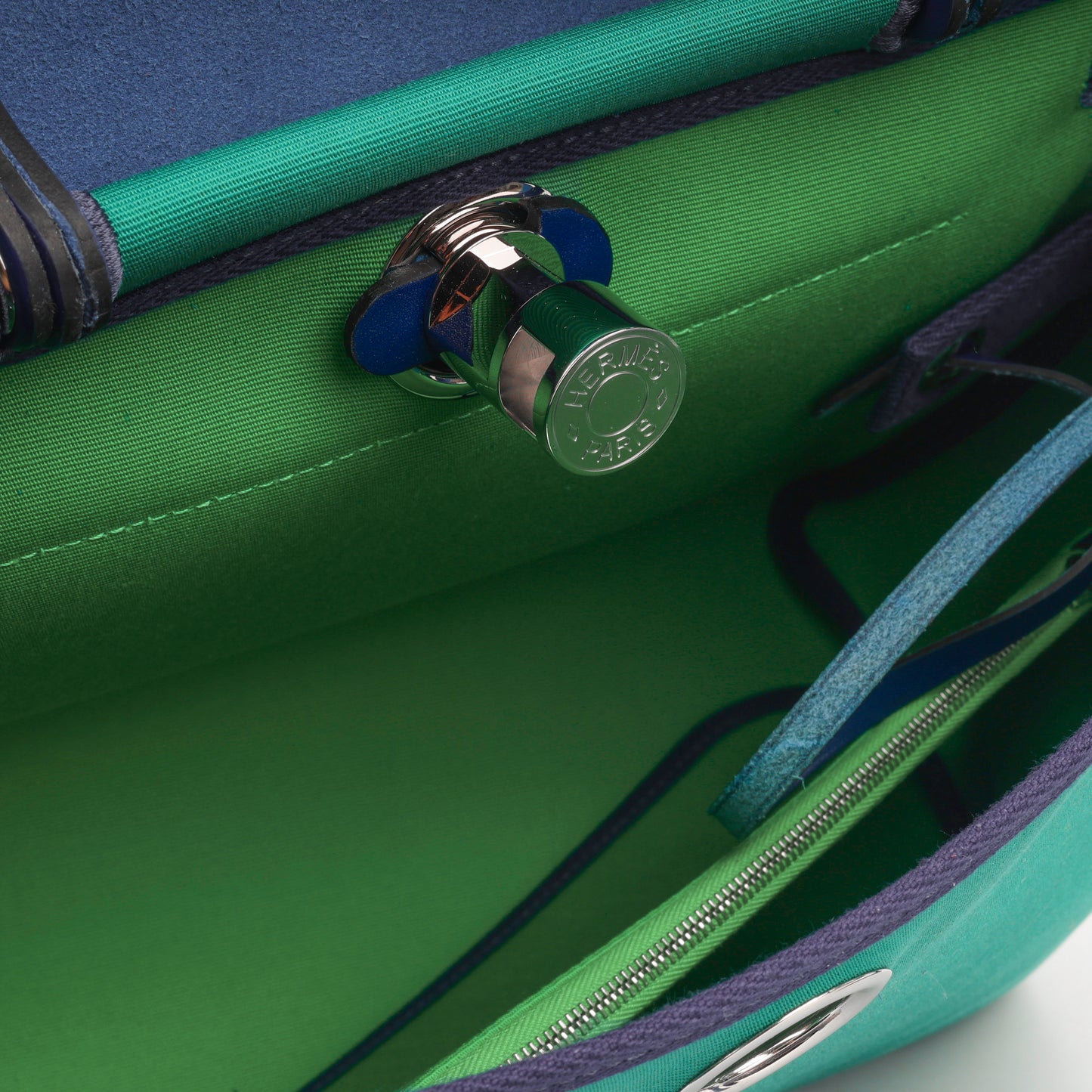 Herbag 31 - Vert Jade Canvas/Blue Saphir Hunter