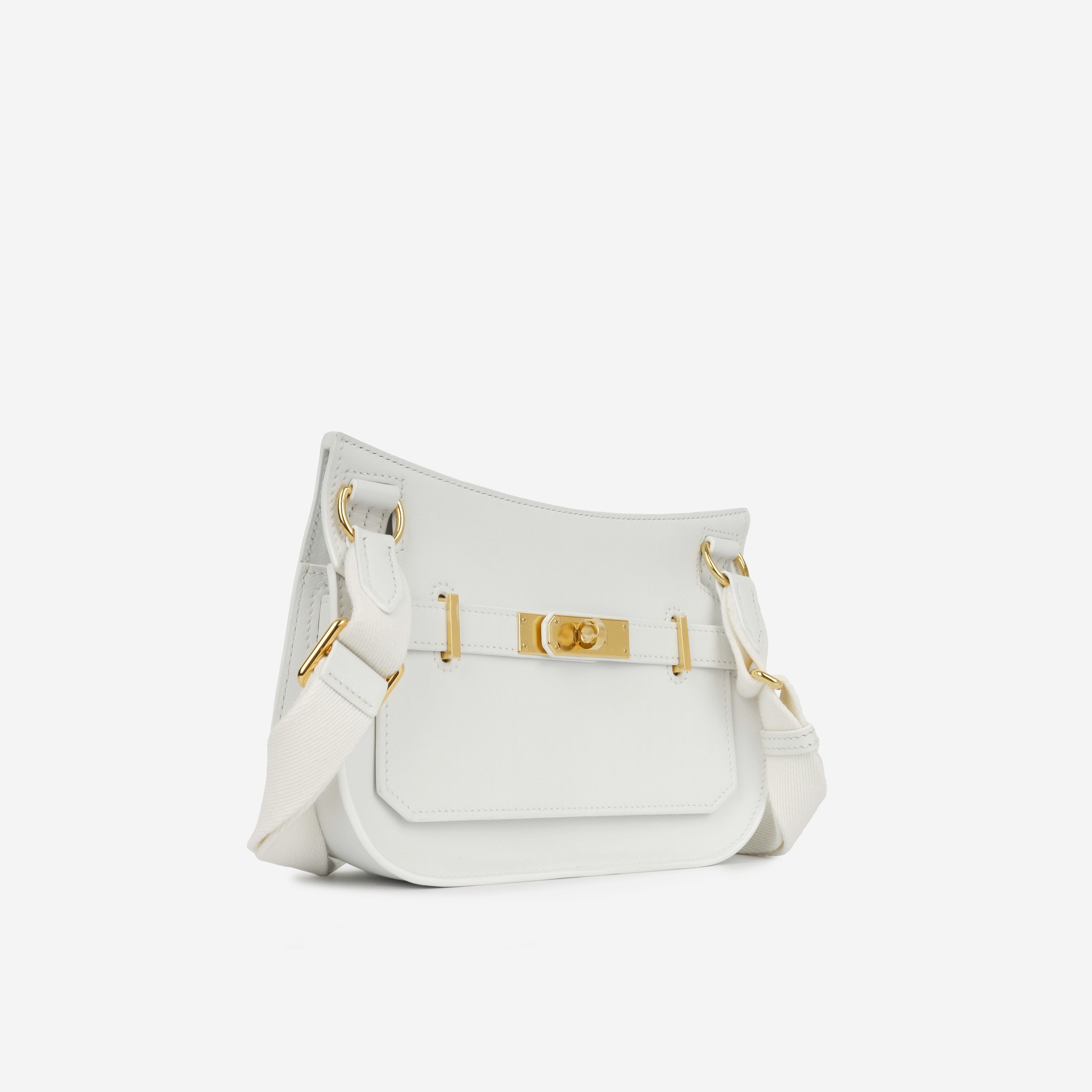 Hermes white handbag sale