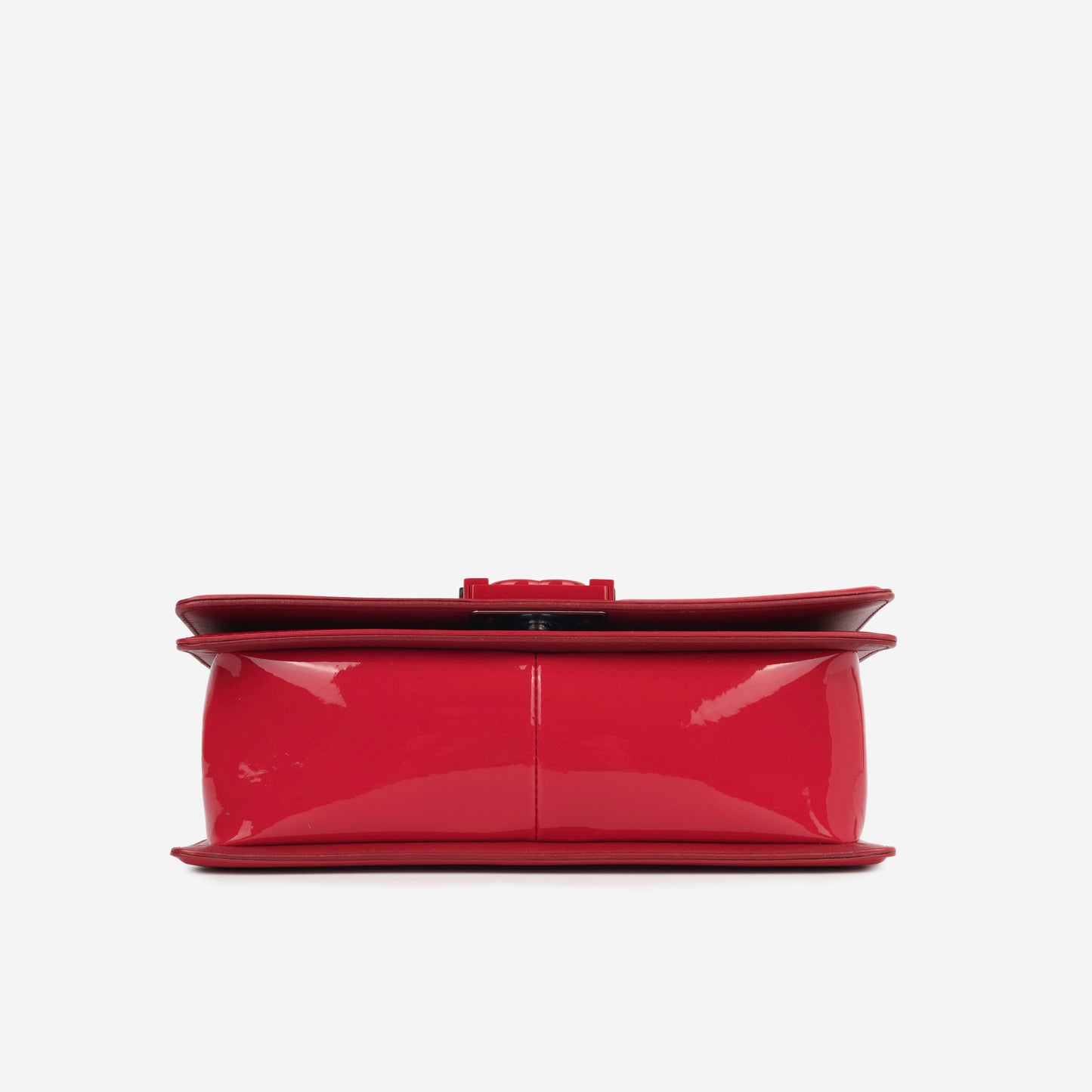 Boy Bag - Old Medium Red Patent