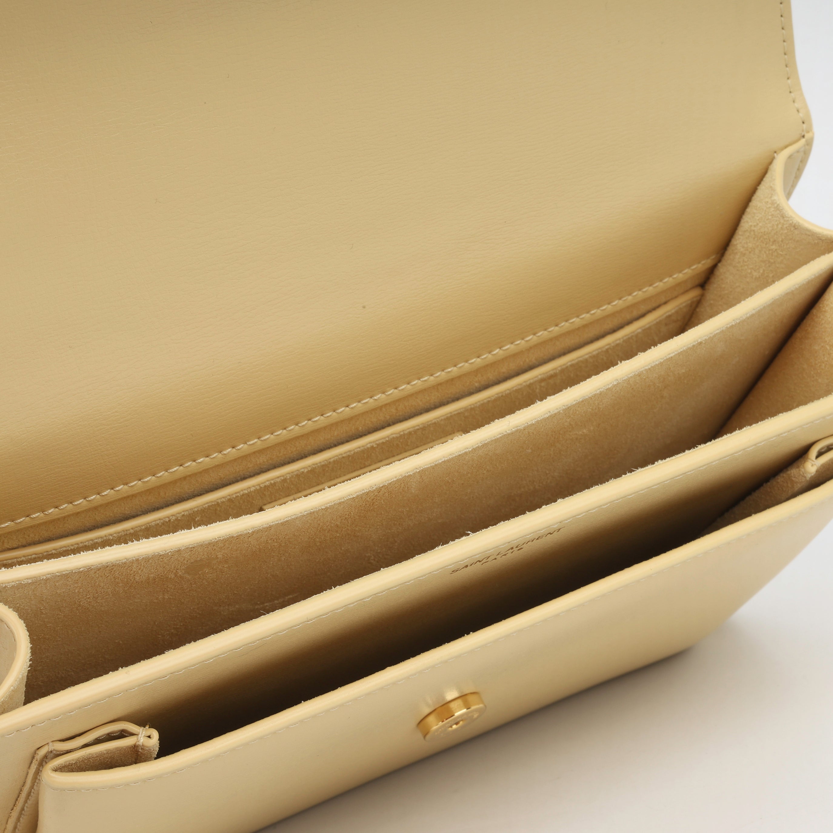 Saint Laurent - Sunset Medium - Cream Egg Calfskin - GHW - 2022