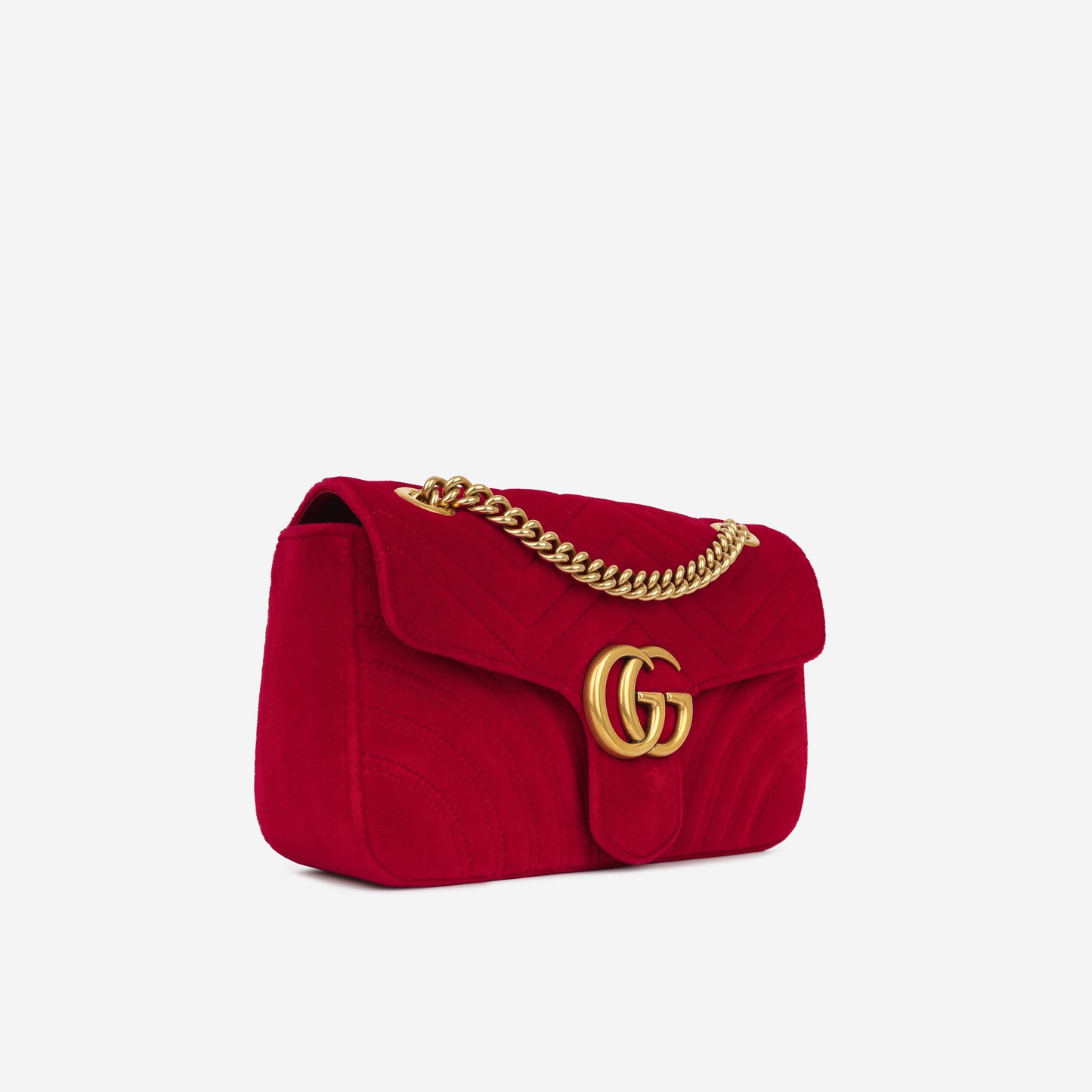 Small Marmont Bag - Red