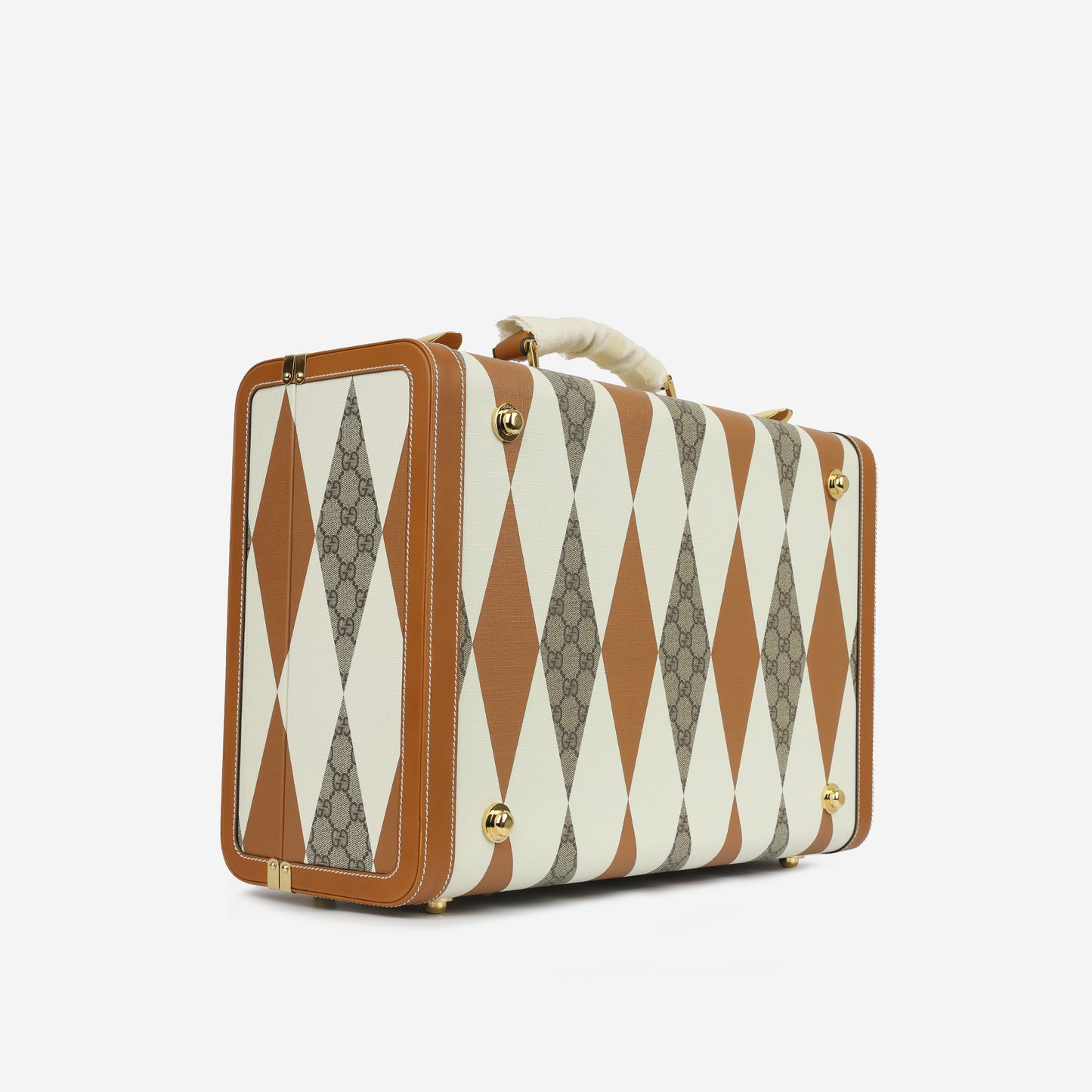 Medium Savoy Trunk - Rhombus GG Canvas