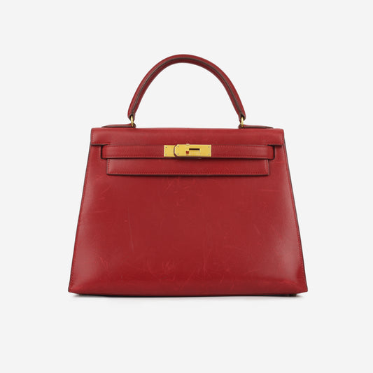 Vintage Kelly 28 - Rouge Vif