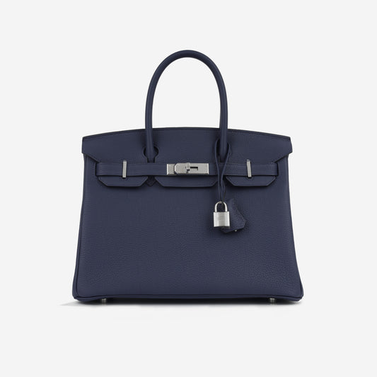 Birkin 30 - Blue Navy