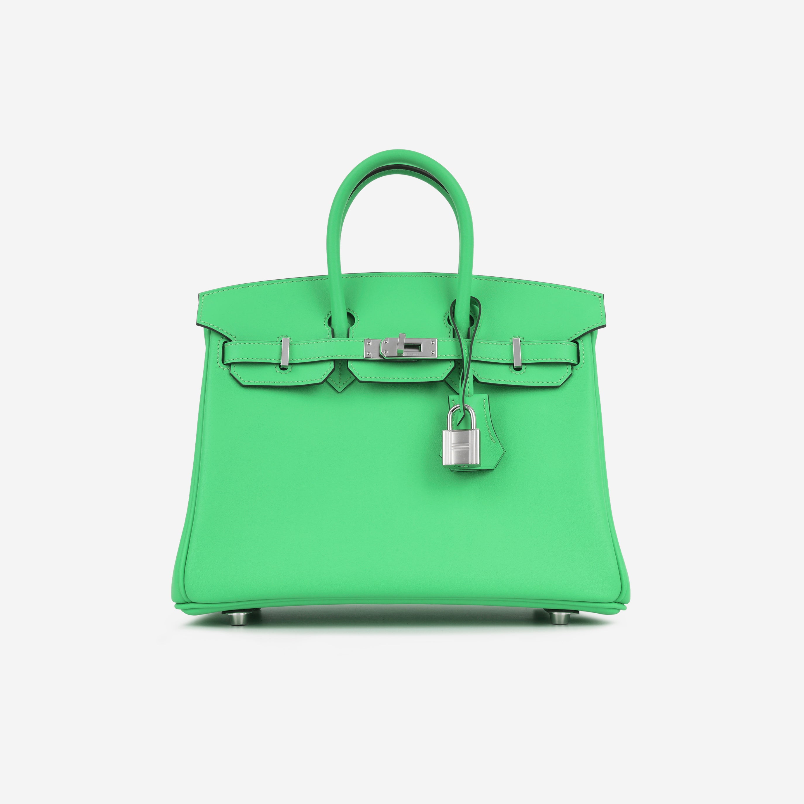 Hermès - Birkin 25 - Vert Comic Swift PHW - Brand New - 2023 – Bagista