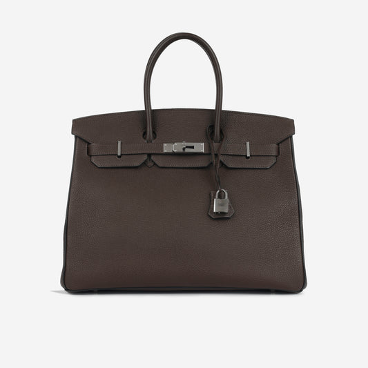 Birkin 35 - Chocolate/Noir