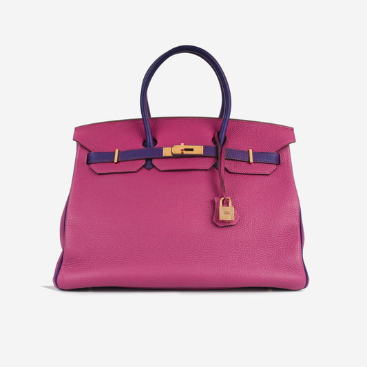 HSS Birkin 35 - Rose Pourpre