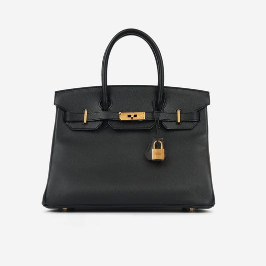 Birkin 30 - Noir Epsom