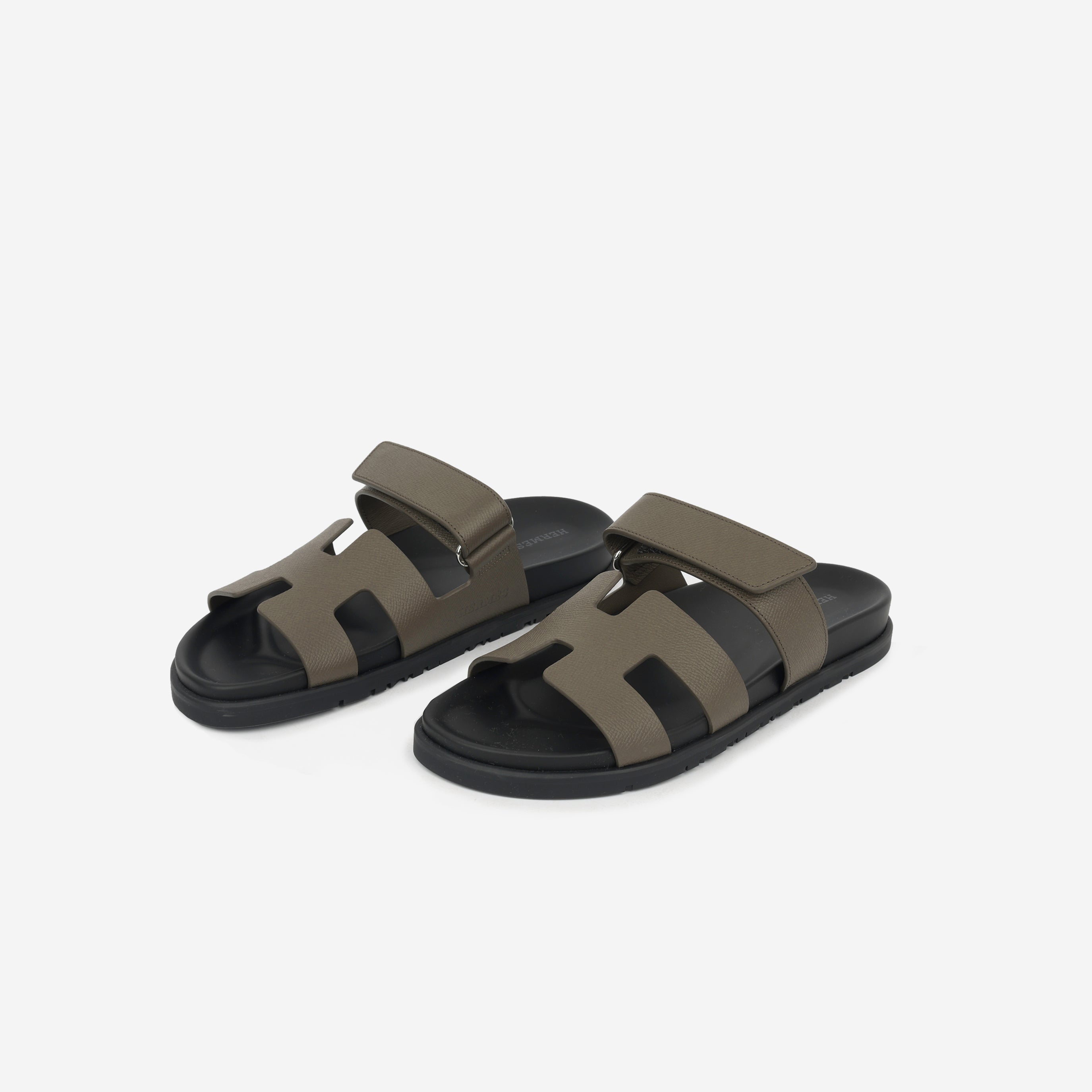 Hermès - Chypre Sandal - Etoupe Epsom - Brand New – Bagista