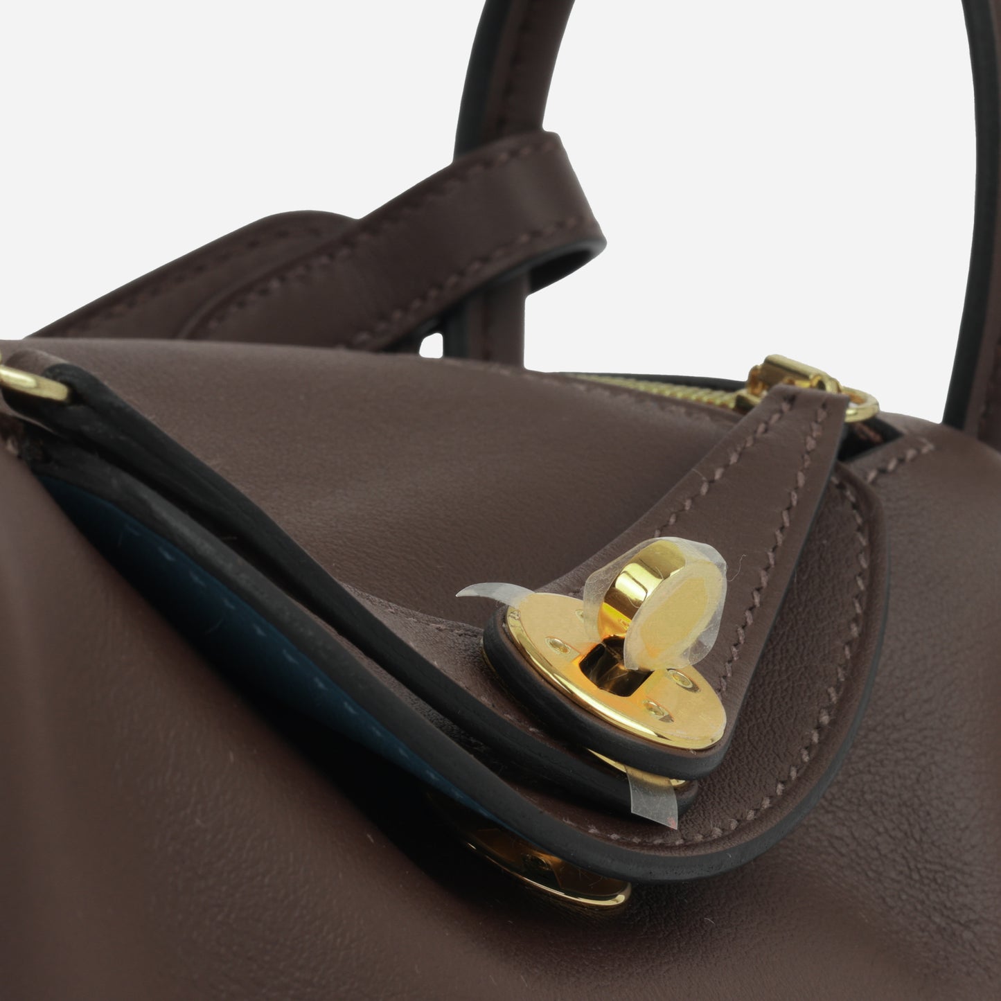 Mini Lindy Verso - Moka/Bleu Jean