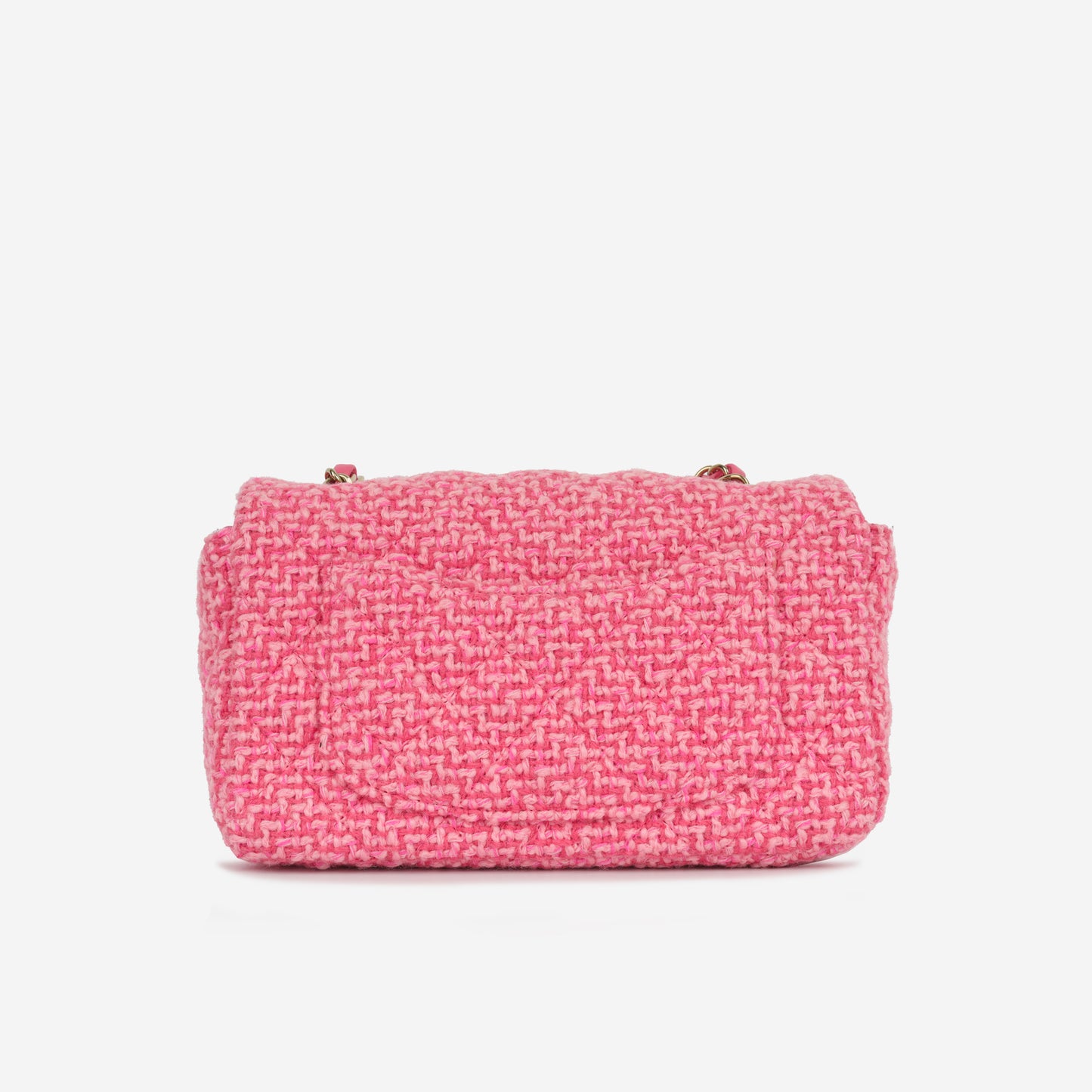 Mini Rectangular - Mixed Pink Tweed