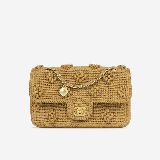 Seasonal Raffia Flap