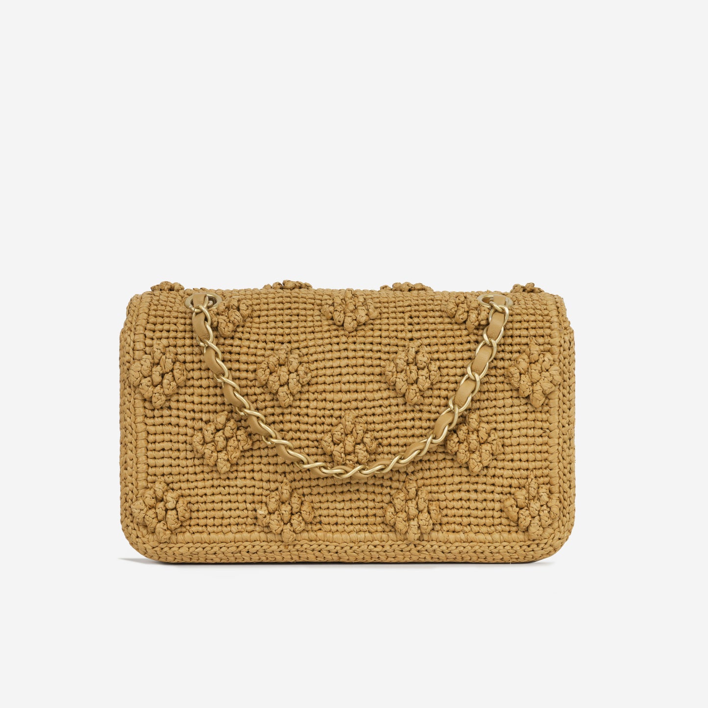 Seasonal Raffia Flap