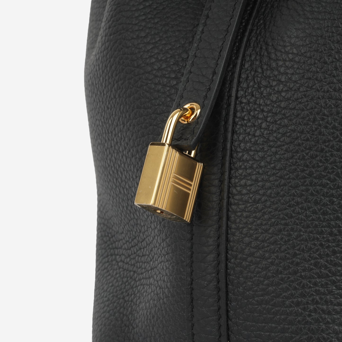 Picotin 18 - Noir Clemence | Gold Hardware