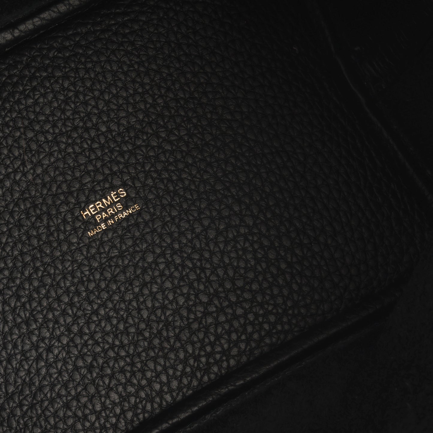 Picotin 18 - Noir Clemence | Gold Hardware