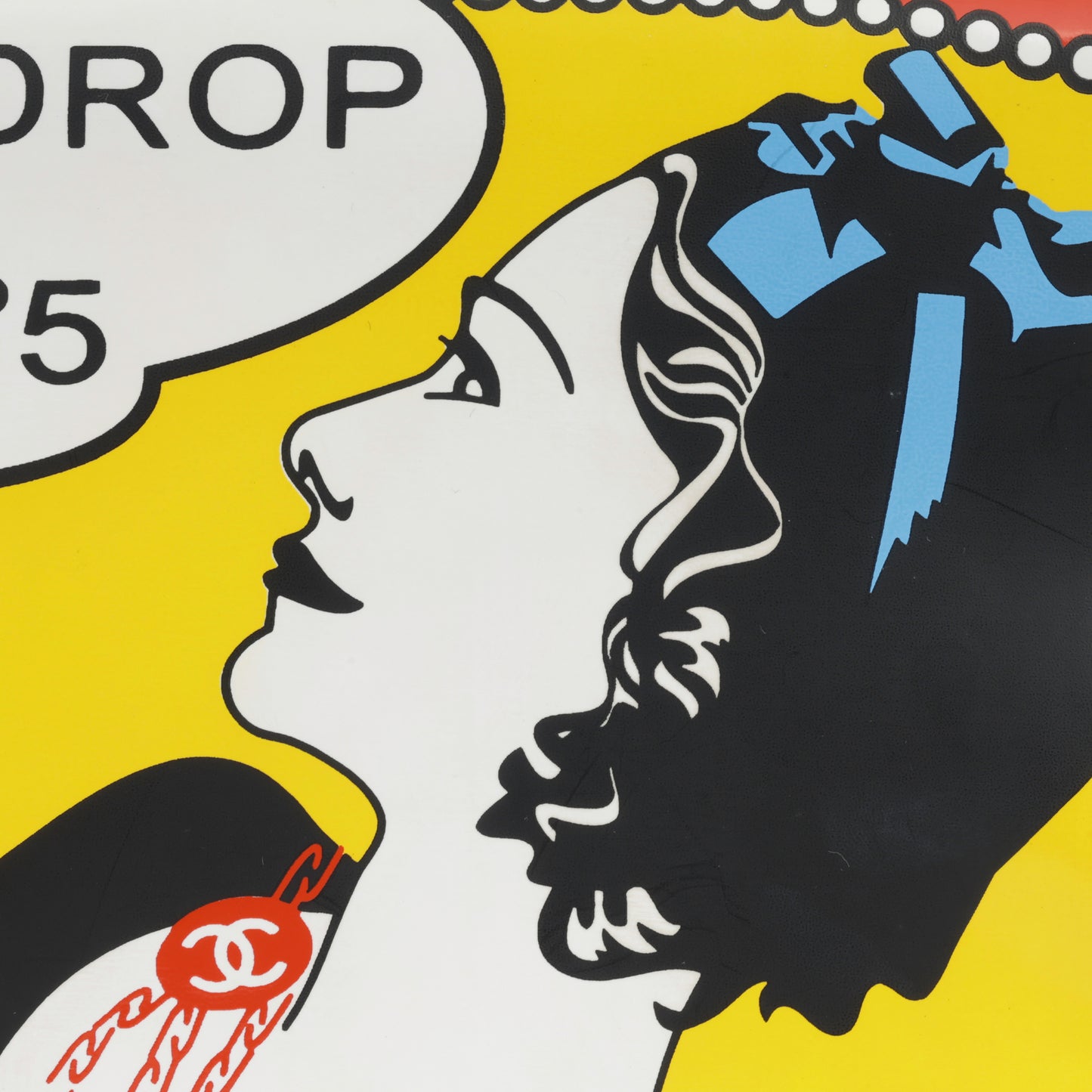 Vintage “Just a drop of No.5” Clutch