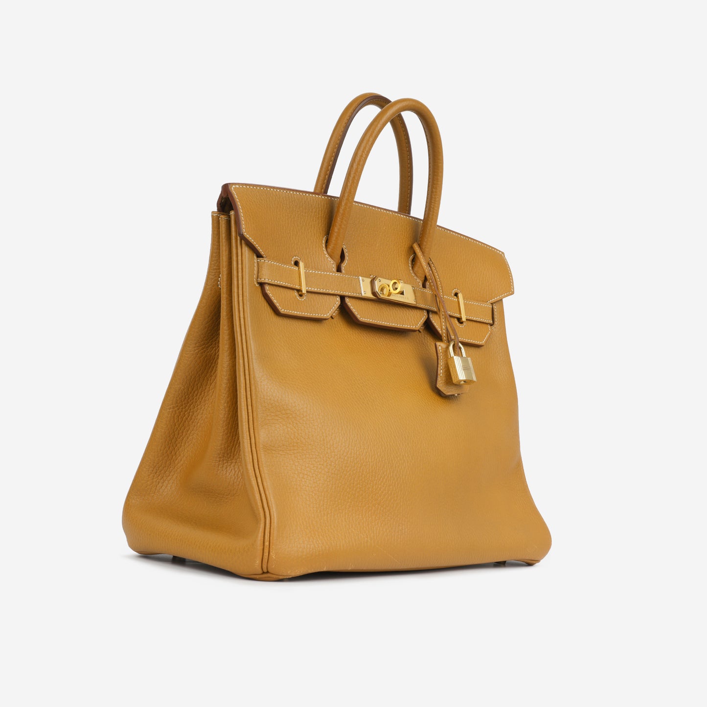 Hermès Vintage Birkin Hac 32 - Natural Sable Ardennes | Gold Hardware