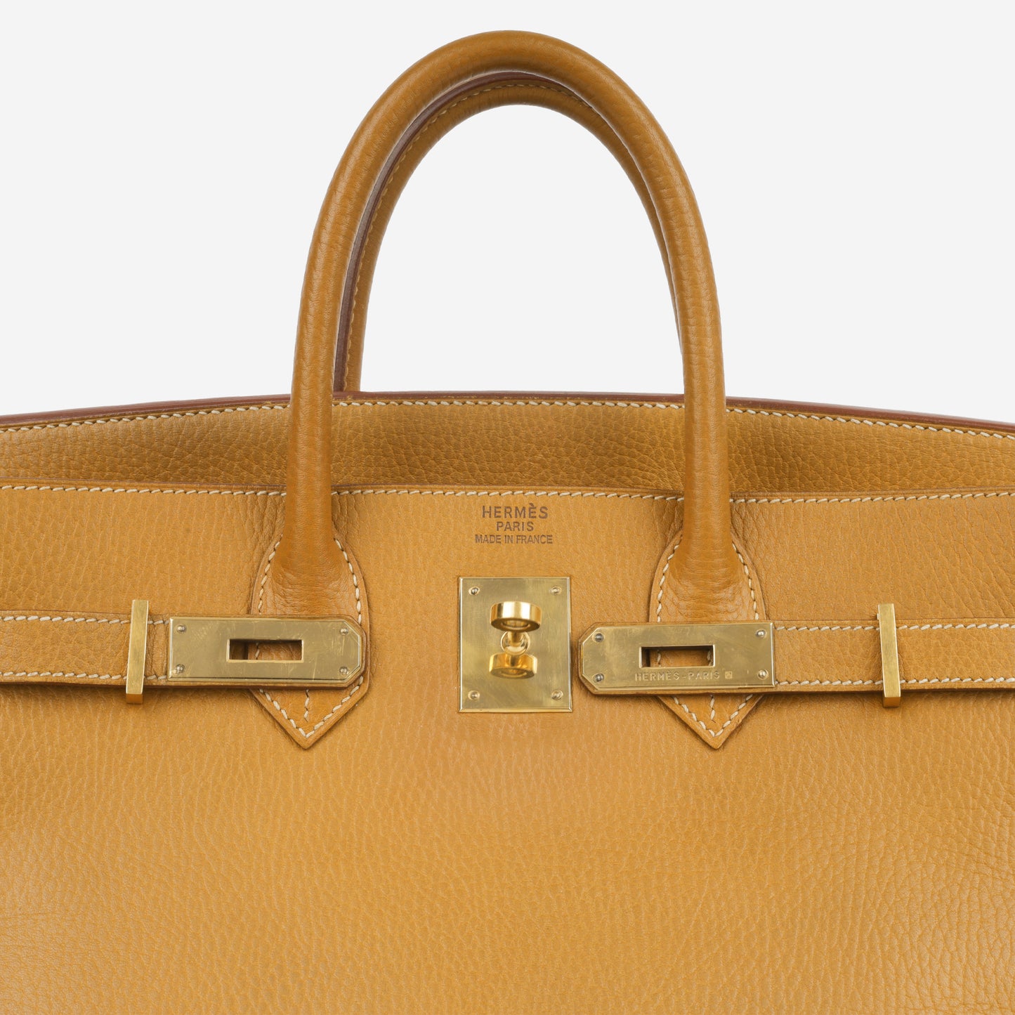 Hermès Vintage Birkin Hac 32 - Natural Sable Ardennes | Gold Hardware