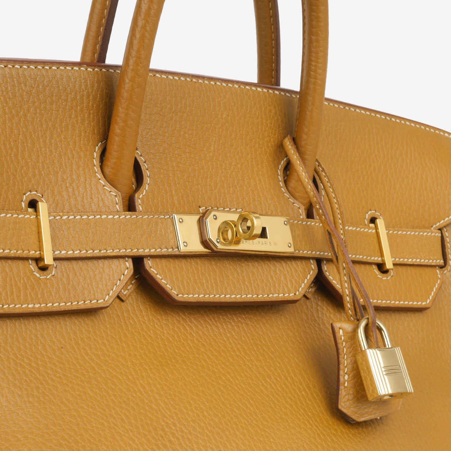 Hermès Vintage Birkin Hac 32 - Natural Sable Ardennes | Gold Hardware