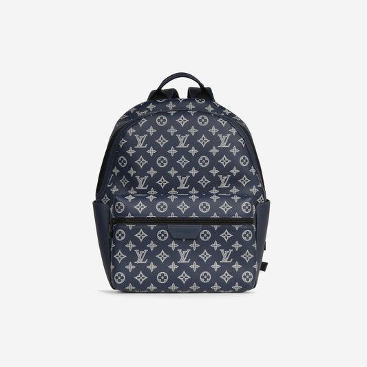 Discovery Backpack - Ink Blue Monogram Shadow