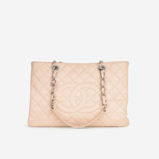 Grand Shopping Tote - Blush Beige