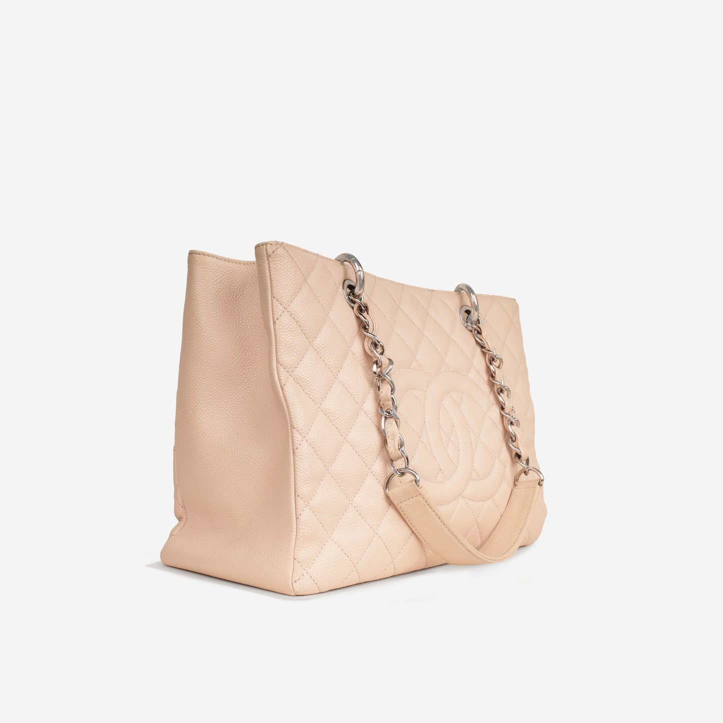 Grand Shopping Tote - Blush Beige