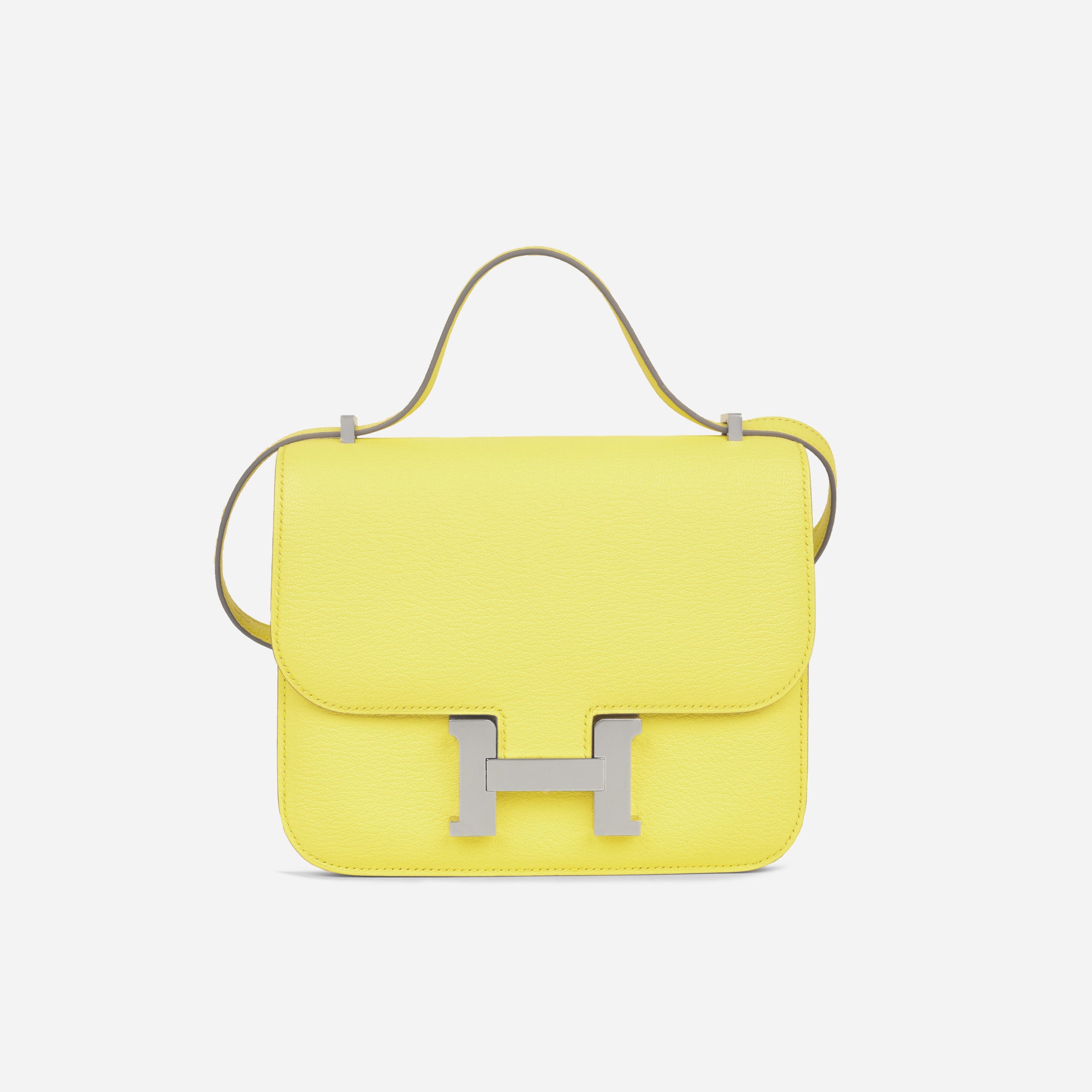 Hermès - Constance 18 - Limoncello Chevre Mysore PHW - 2023 - Pre Loved ...