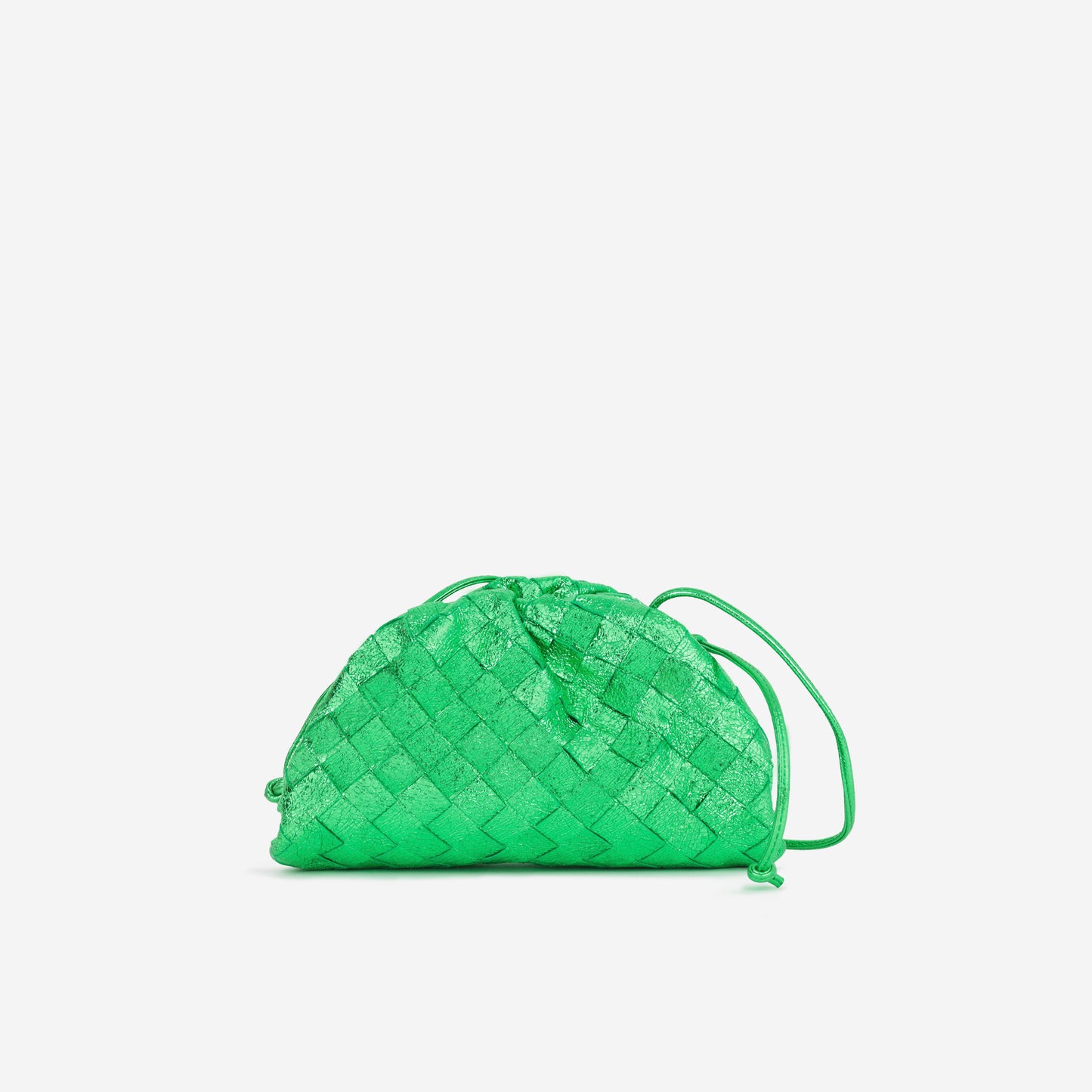 Mini Pouch - Metallic Green Crush