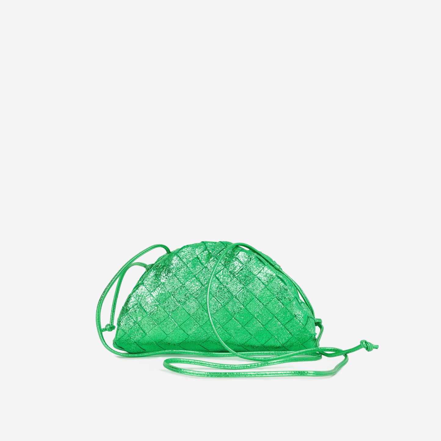 Mini Pouch - Metallic Green Crush