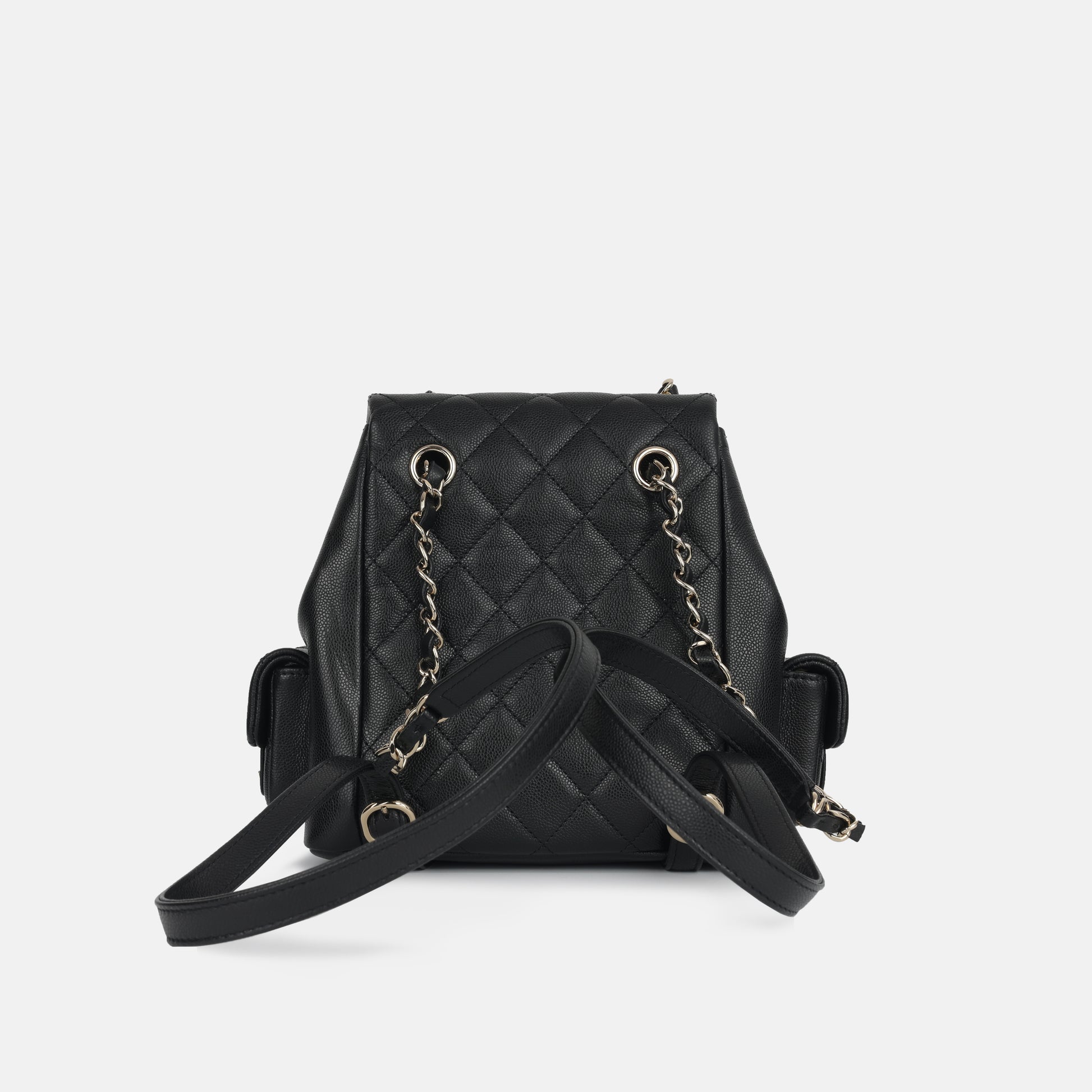chanel mini duma backpack Chanel - Mini Duma Backpack - Black Caviar CGHW