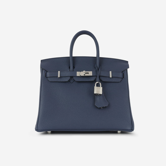 Birkin 25 - Bleu Navy