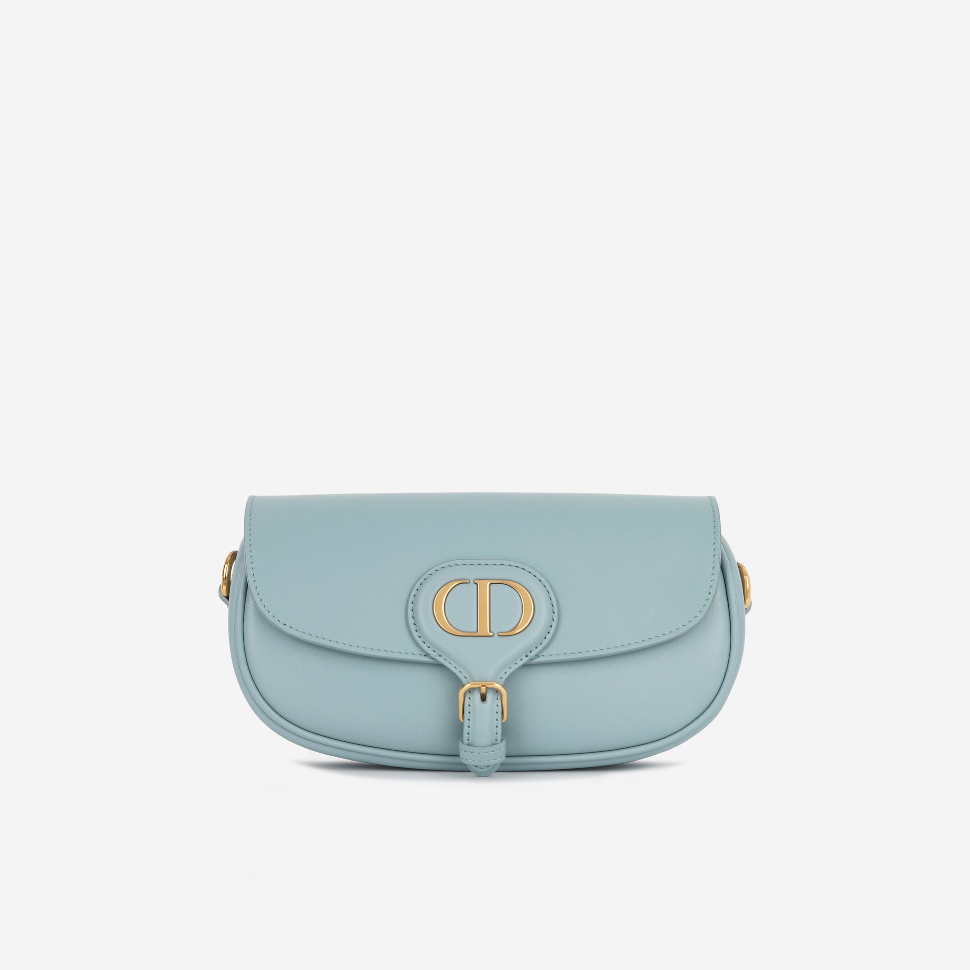 Dior East West Bobby Light Blue Smooth Calfskin GHW