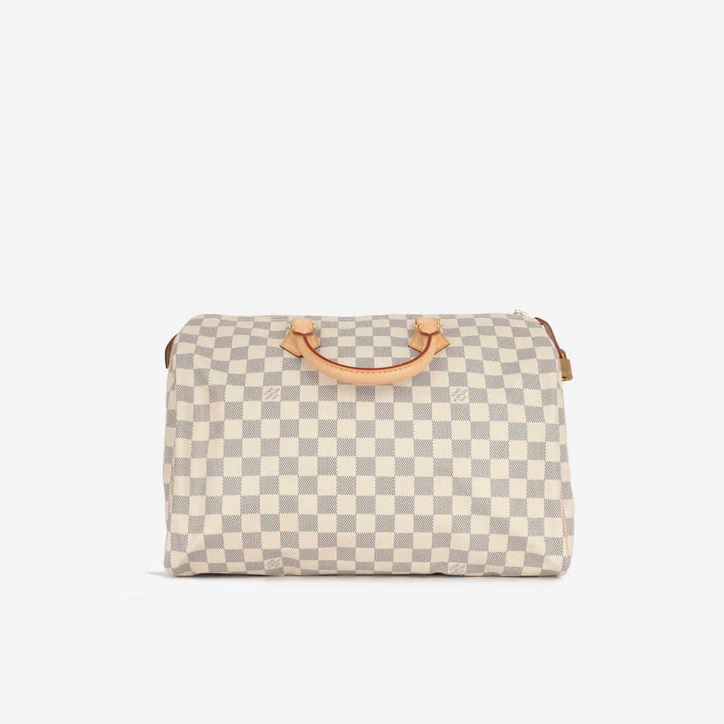 Speedy 35 - Damier Azur