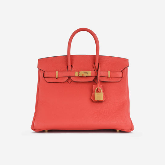 Birkin 25 - Rouge Pivoine