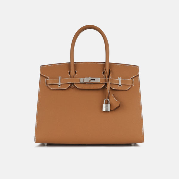 Birkin 30 - Gold Epsom