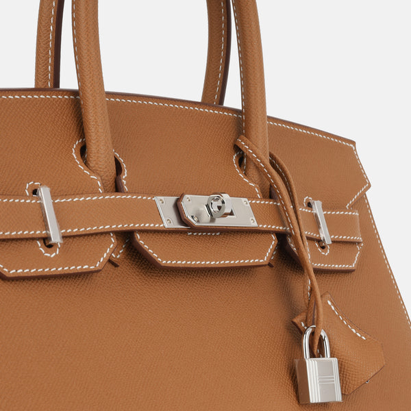 Birkin 30 - Gold Epsom