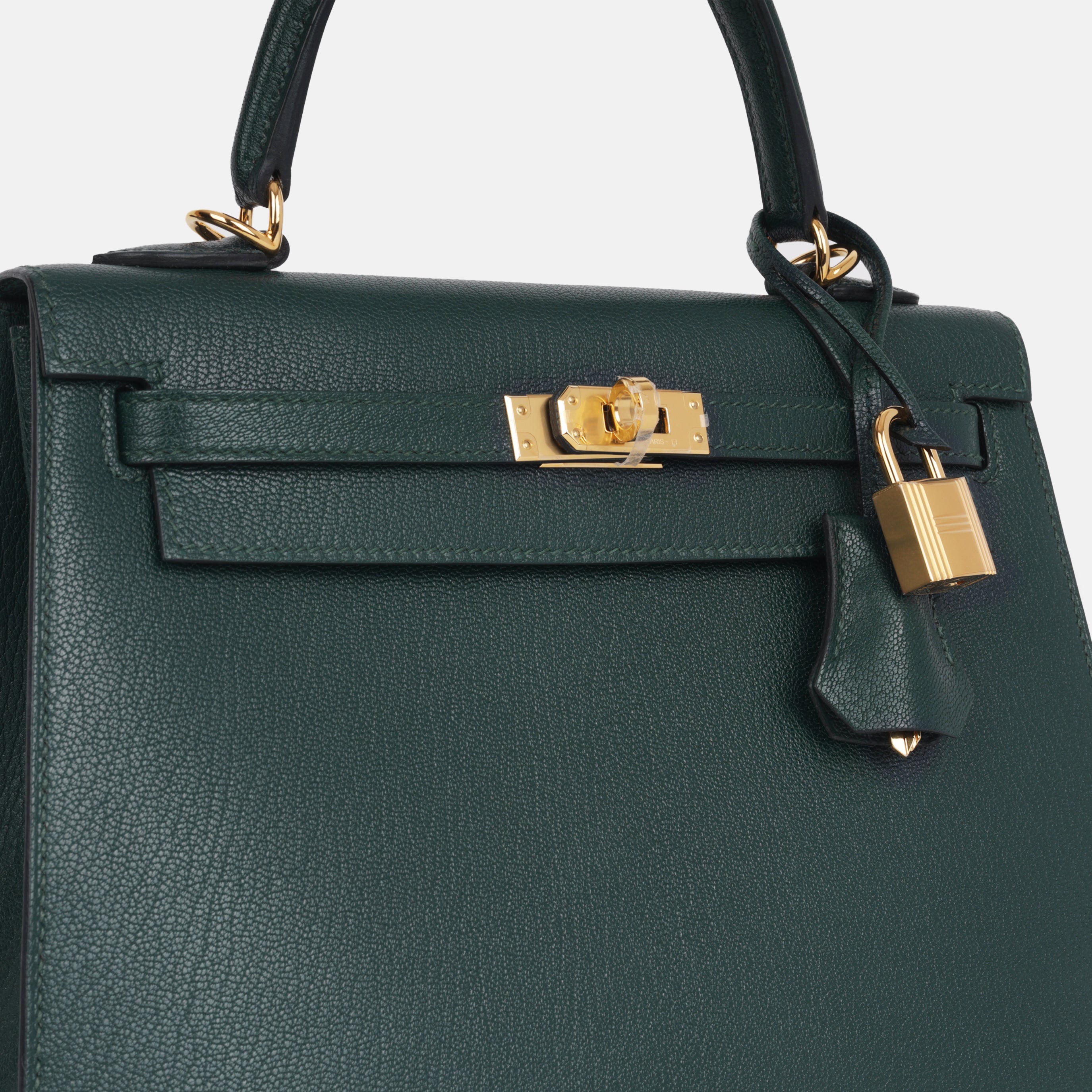 Hermès - Kelly 25 - Vert Cypress Chevre Chamkila - GHW - 2022