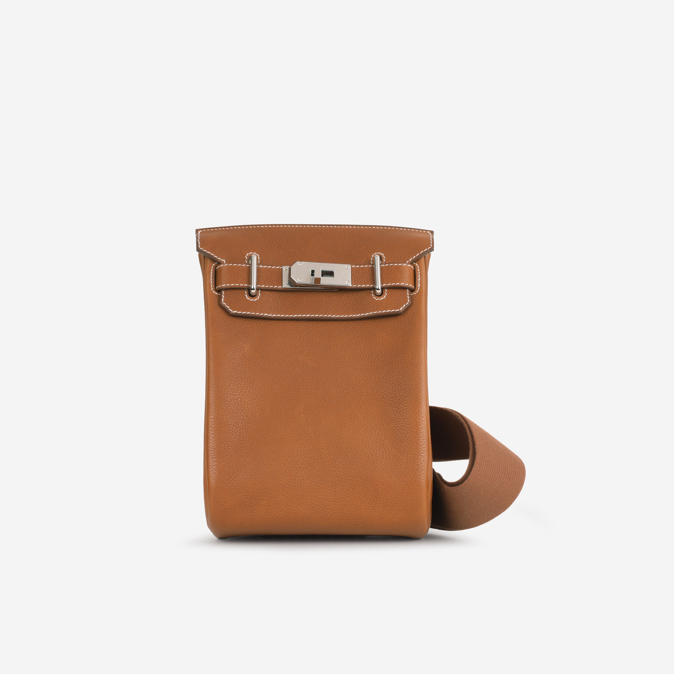 Hermès - Hac A Dos PM - Fauve Barenia Fauborg PHW - 2024 - Brand