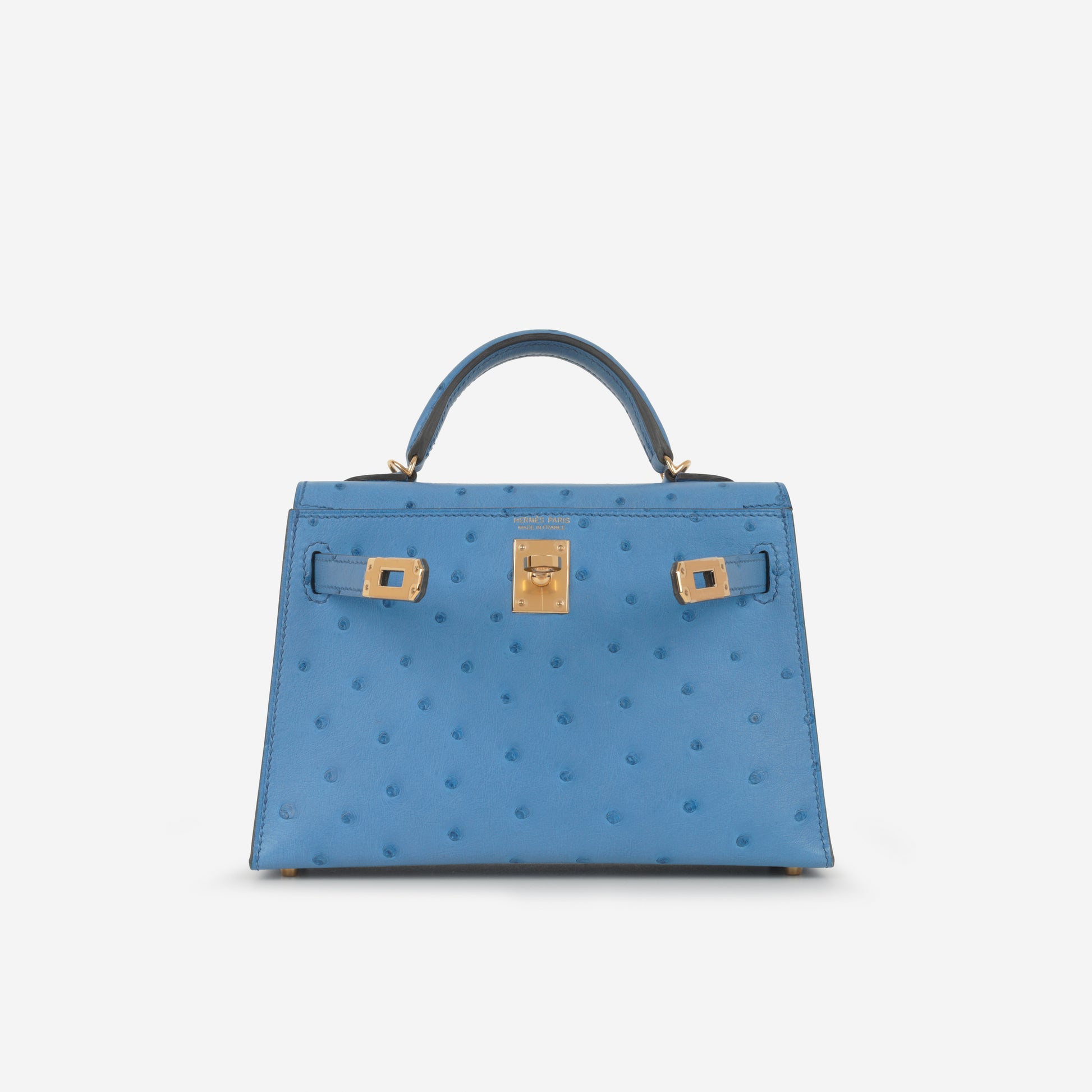 Hermès Kelly 20 Mykonos Ostrich HW – Bagista
