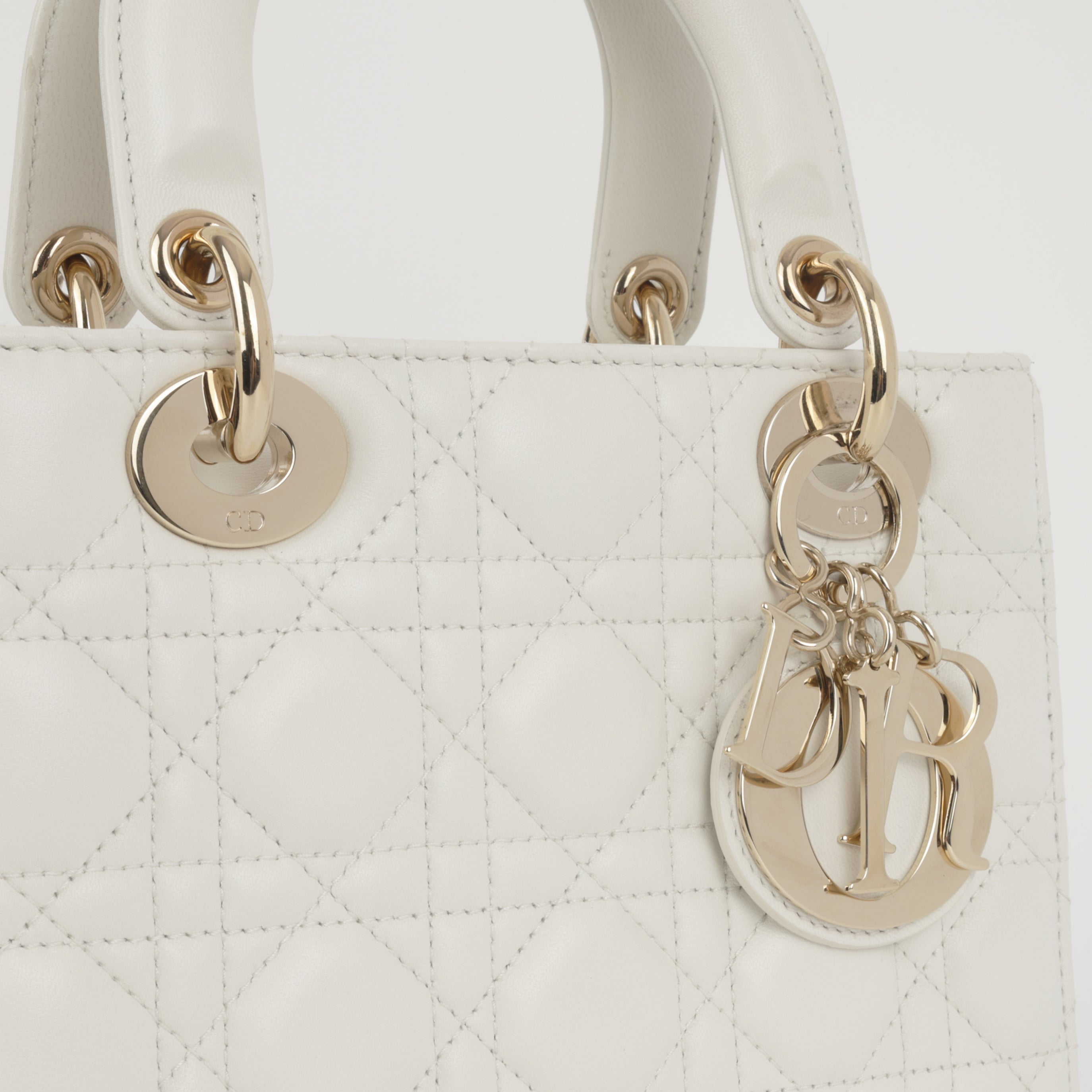 Dior My ABCDior Small - Latte Lambskin – Bagista
