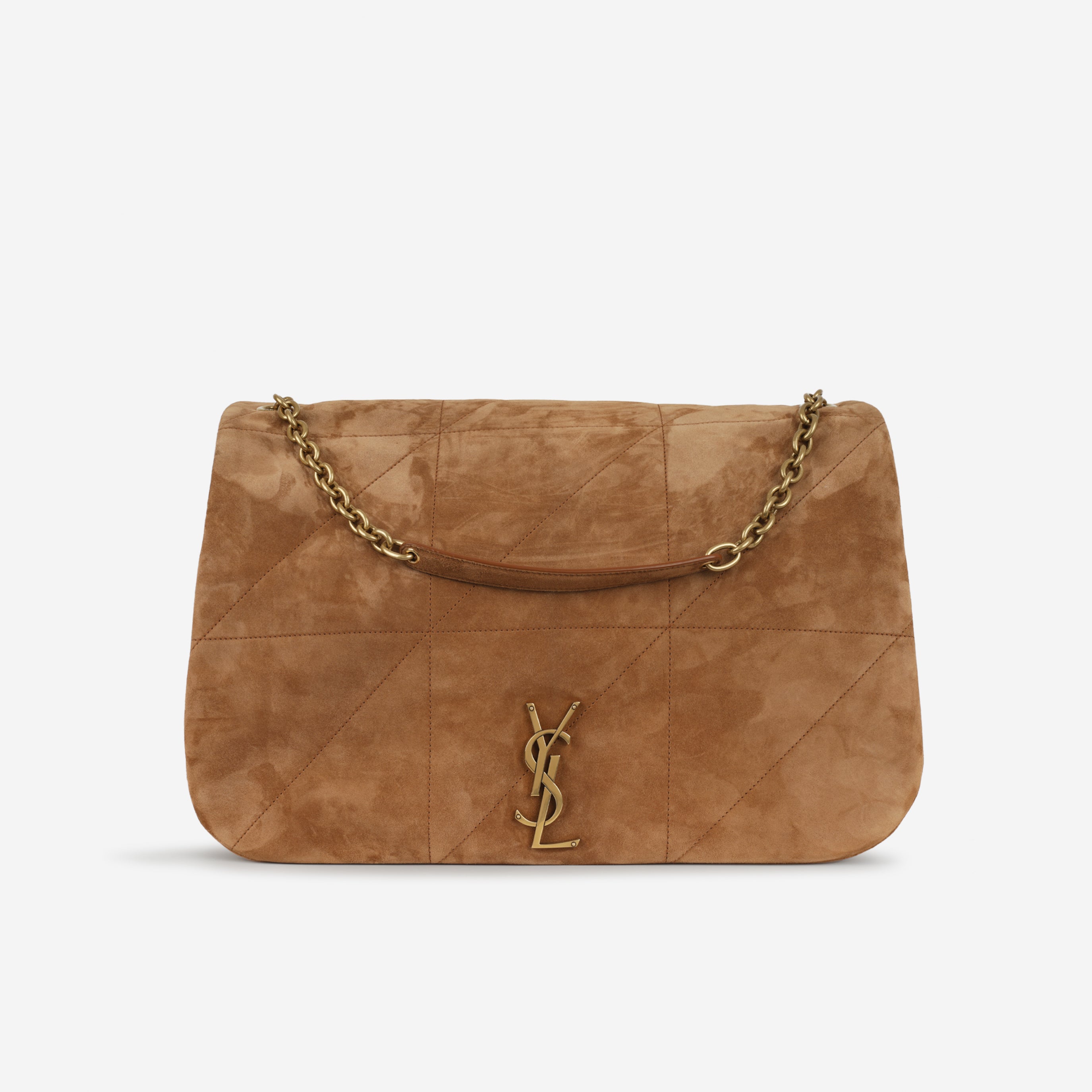 Saint Laurent - Large Jamie 4.3 - Brown Suede GHW - Unused – Bagista