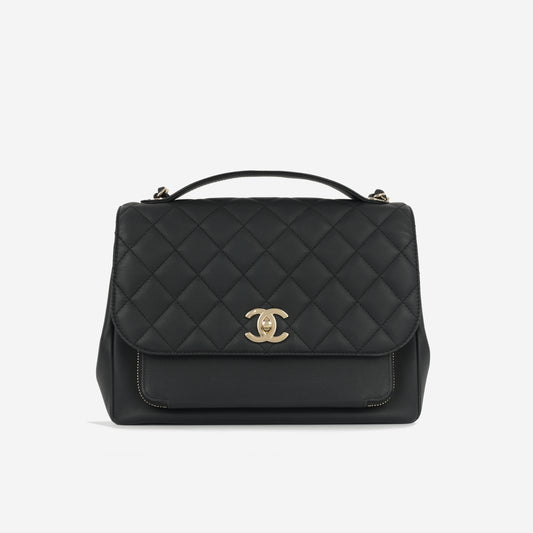 Large Business Affinity Flap Bag