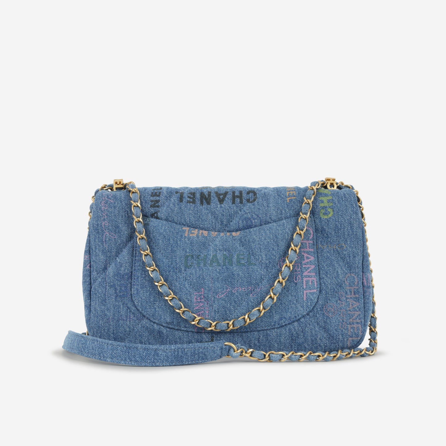 Medium Denim Mood Flap